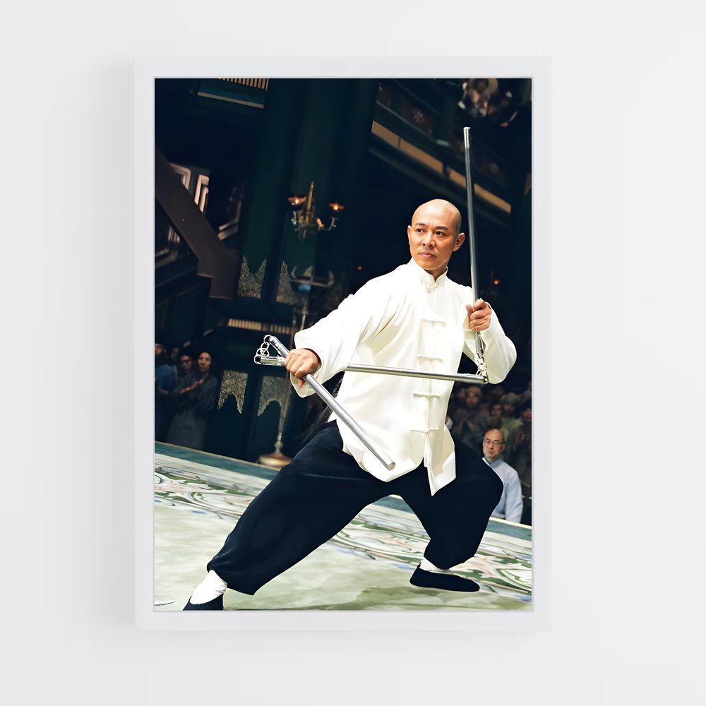Poster Kung guerrier – affiche Kung Fu (vue 3)